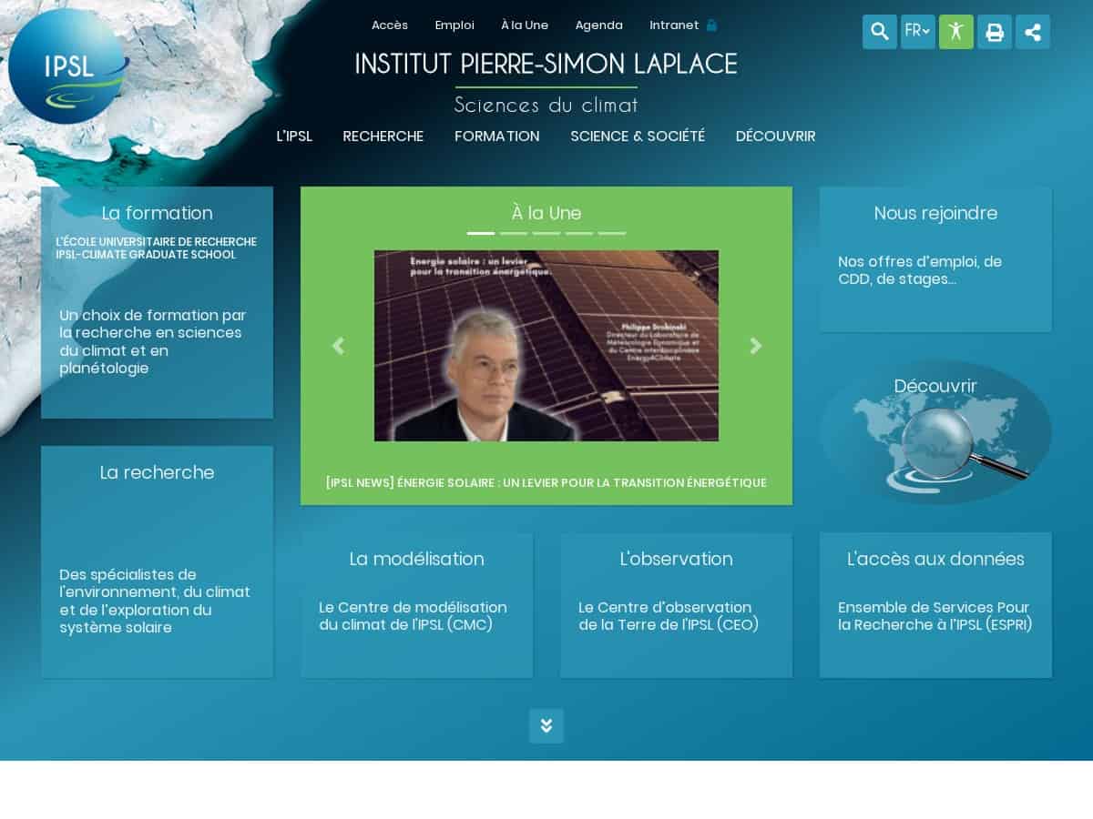 Institut Pierre Simon Laplace (IPSL Paris)