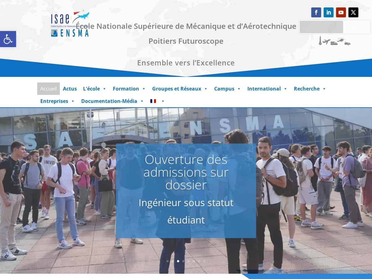 ISAE-ENSMA (École Nationale Supérieure de Mécanique et d’Aérotechnique)