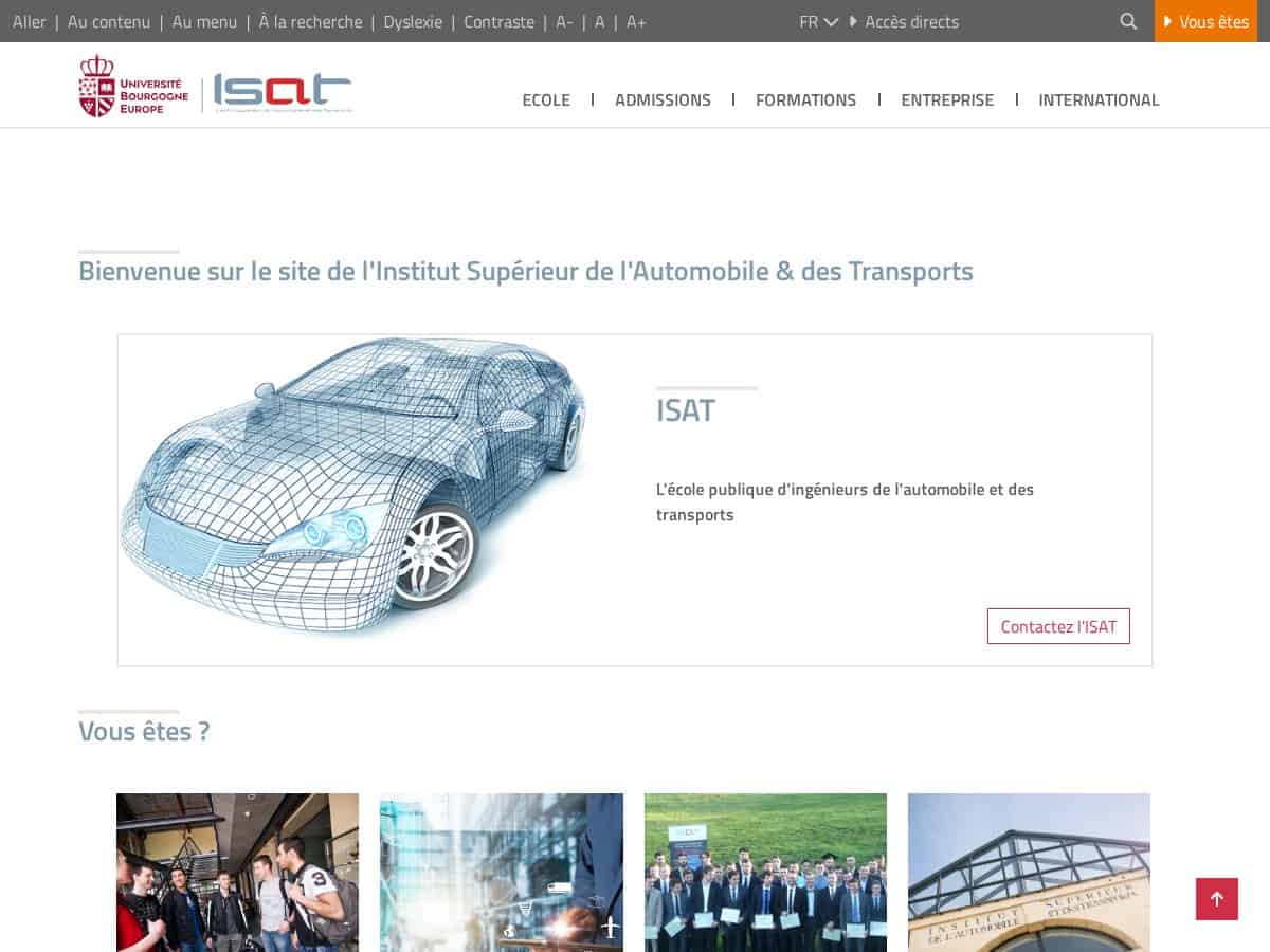 ISAT (Institut Supérieur de l'Automobile et des Transports Nevers)