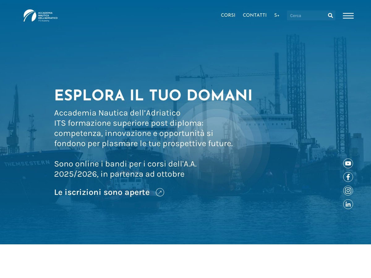 Istituto Tecnico Superiore per la Logistica Integrata e la Mobilità Sostenibile – Accademia Nautica dell’Adriatico (Accademia Nautica Adriatico)