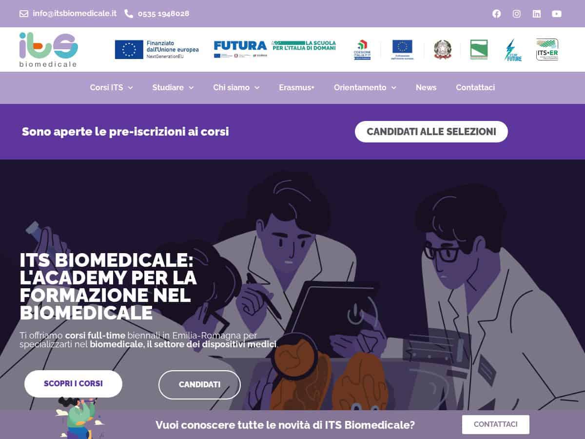 Istituto Tecnico Superiore per le Tecnologie della Vita – Mirandola (ITS Biomedicale Mirandola)
