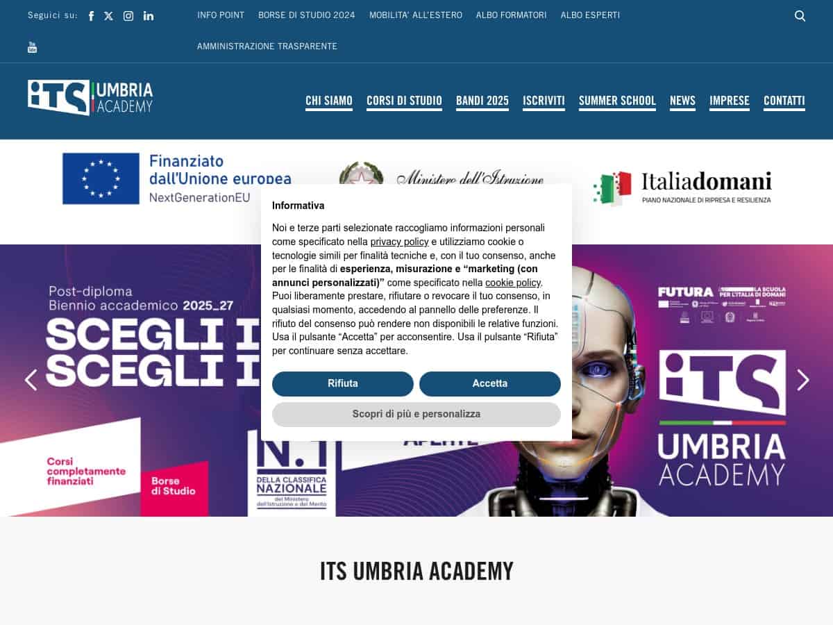Istituto Tecnico Superiore Umbria Academy (ITS Umbria)