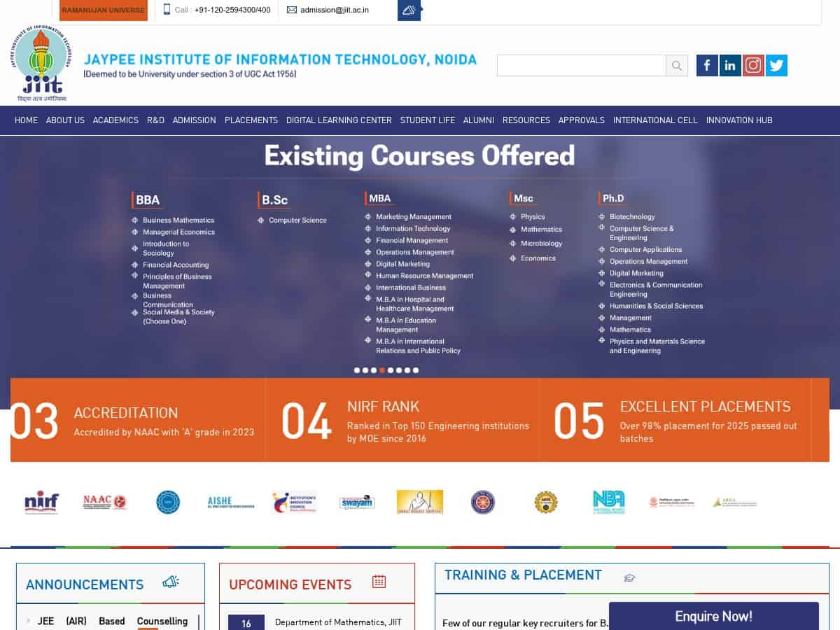 Jaypee Institute of Information Technology (JIIT)