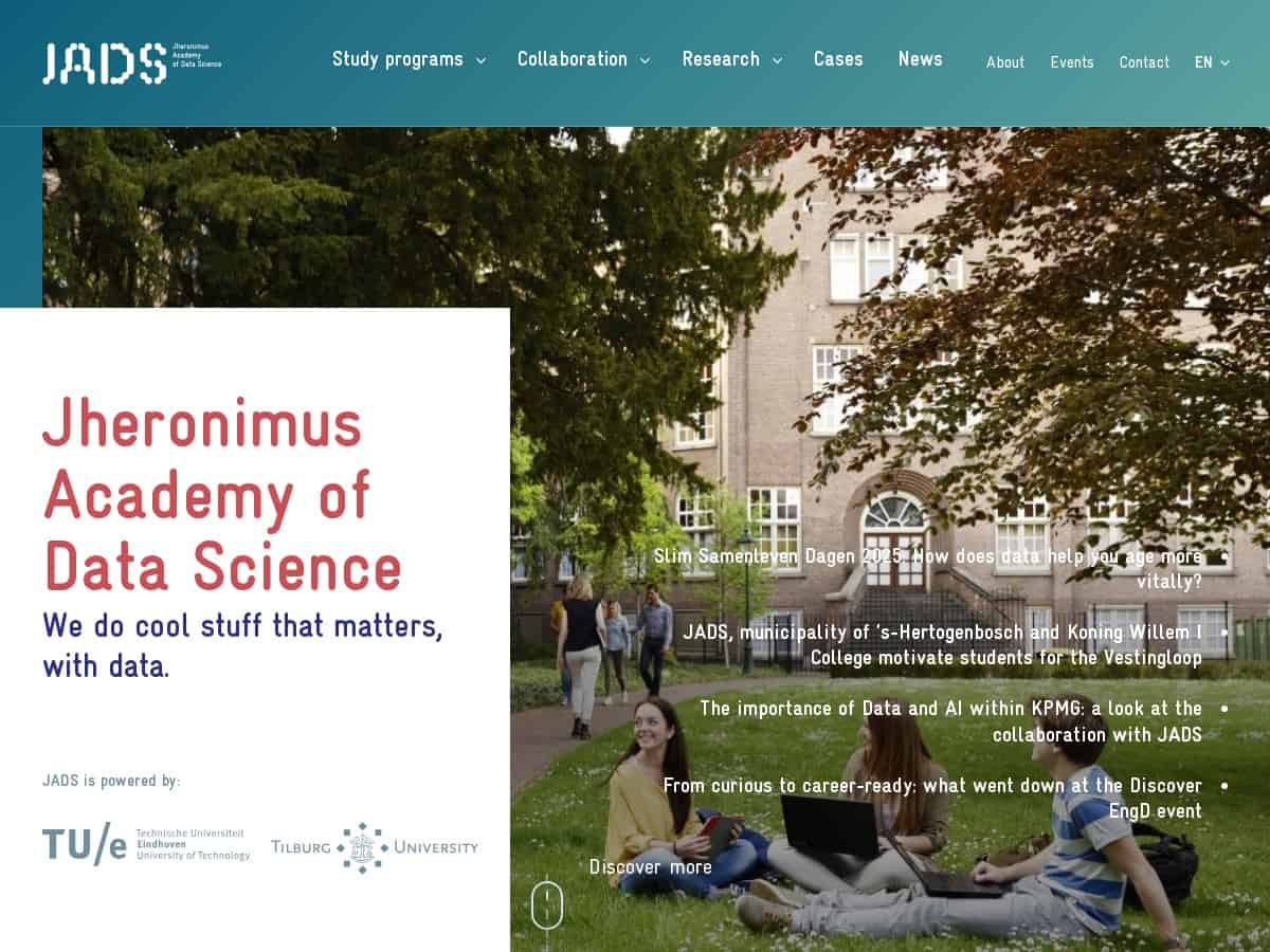 杰罗尼姆斯数据科学学院 (JADS)