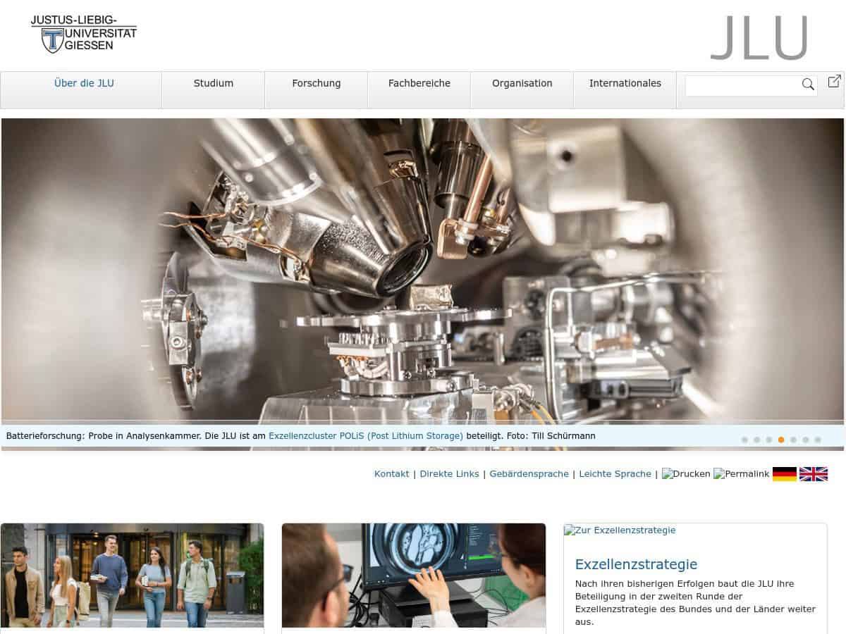 Justus-Liebig-Universität Gießen (JLU)
