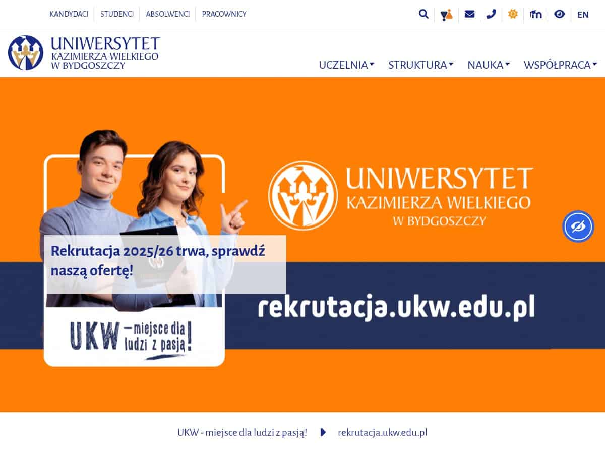 Kazimierz Wielki University in Bydgoszcz (UKW)