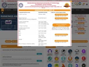 Università di tecnologia Madan Mohan Malaviya (MMMUT)