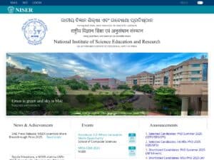 National Institute of Science Education and Research Bhubaneswar (NISER)