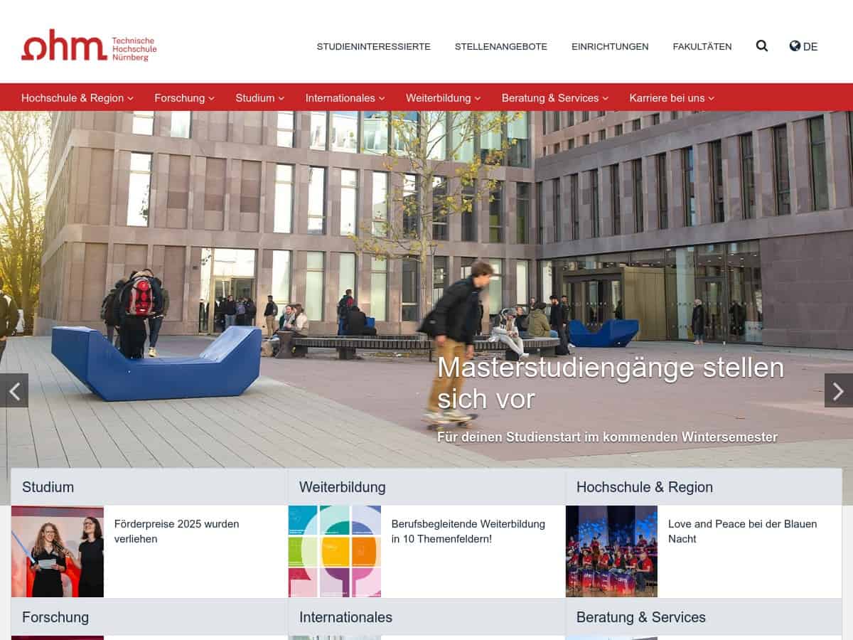 Technische Hochschule Nürnberg Georg Simon Ohm (TH Nürnberg)