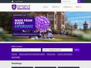 A Universidade de Sheffield