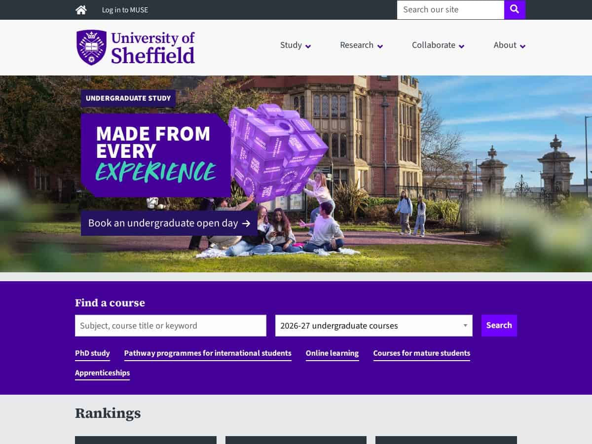 The University of Sheffield