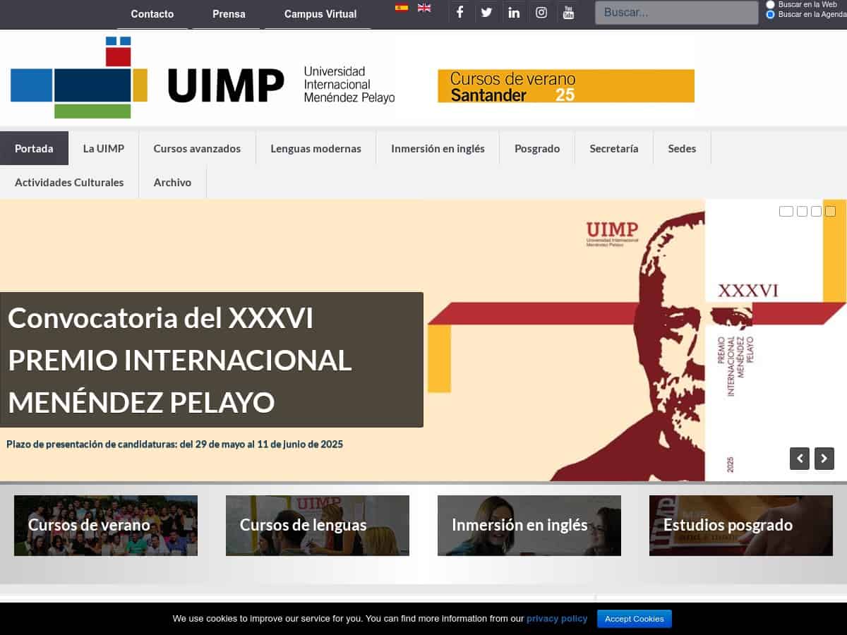 Universidad Internacional Menéndez Pelayo (UIMP)