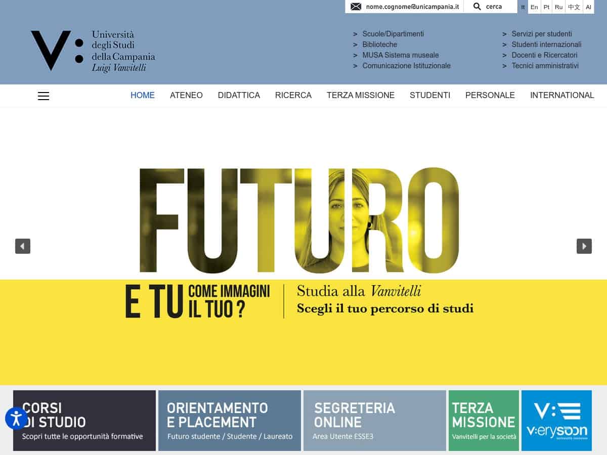 Universidad de Campania “Luigi Vanvitelli” (UniCampania)