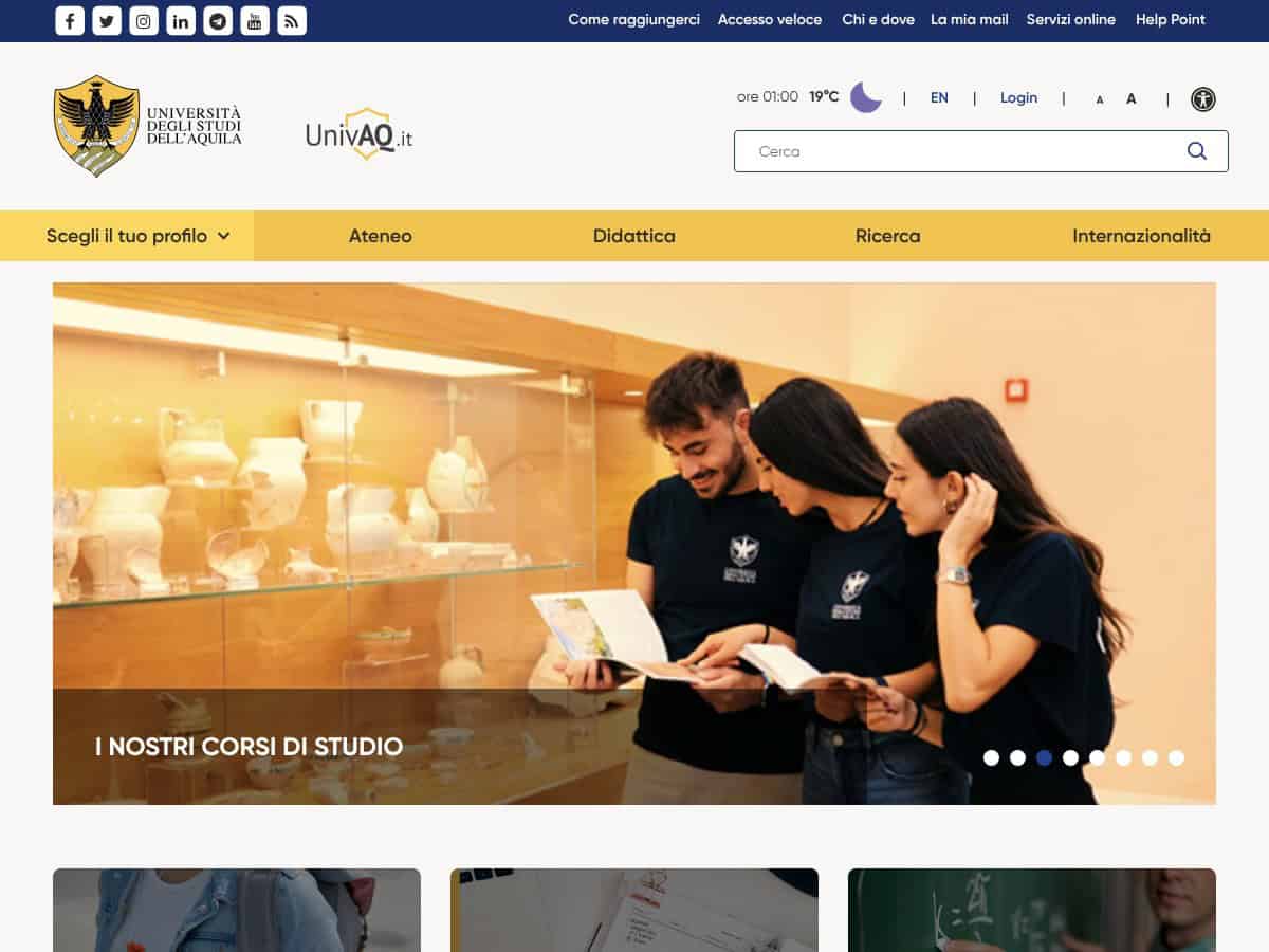 Università degli Studi dell’Aquila (UniVaQ)