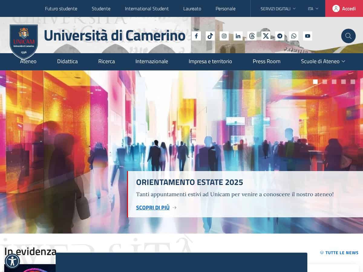 UniCam) Università degli Studi di Camerino