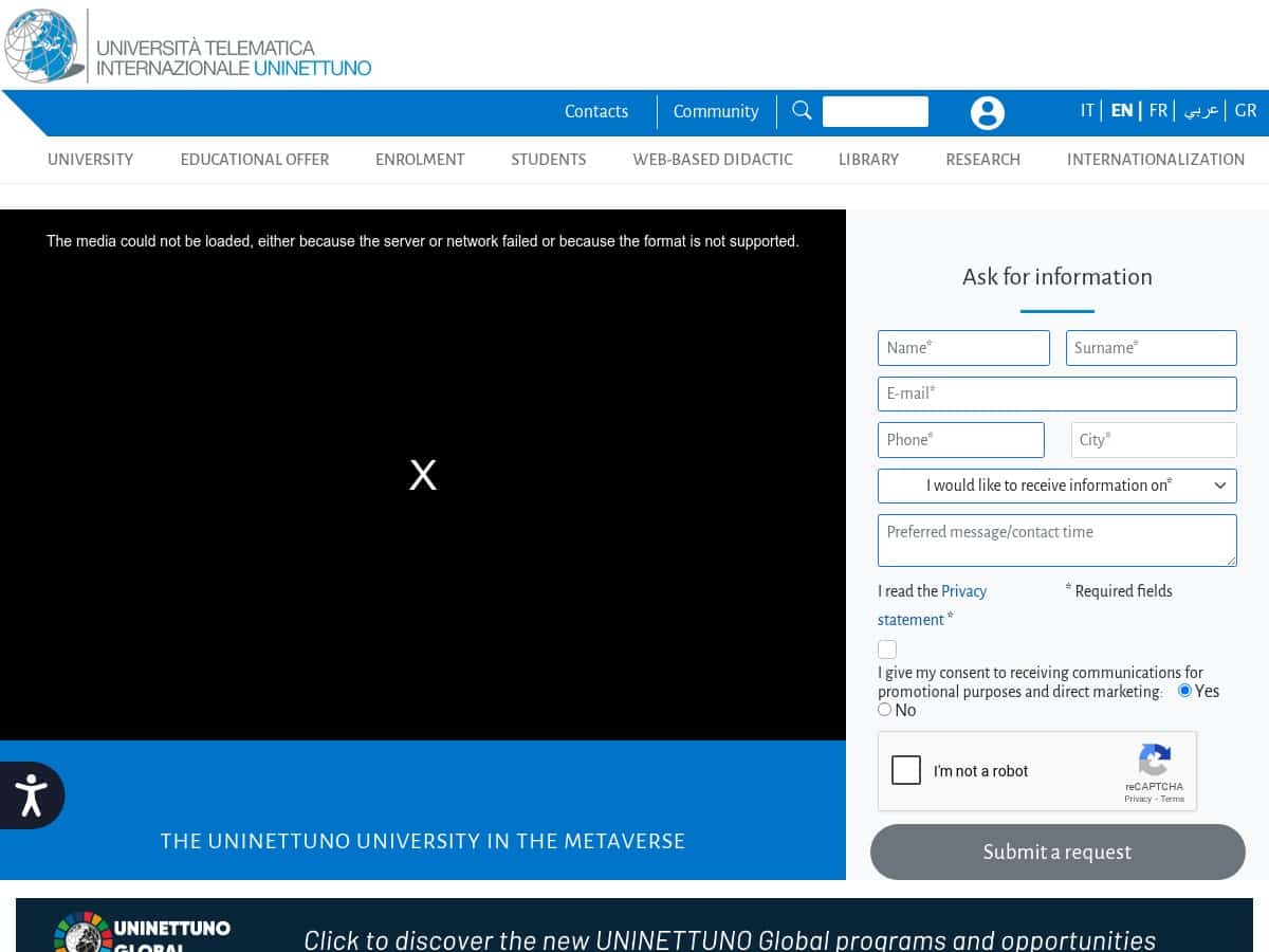 Università Telematica Internazionale Uninettuno (Uninettuno)