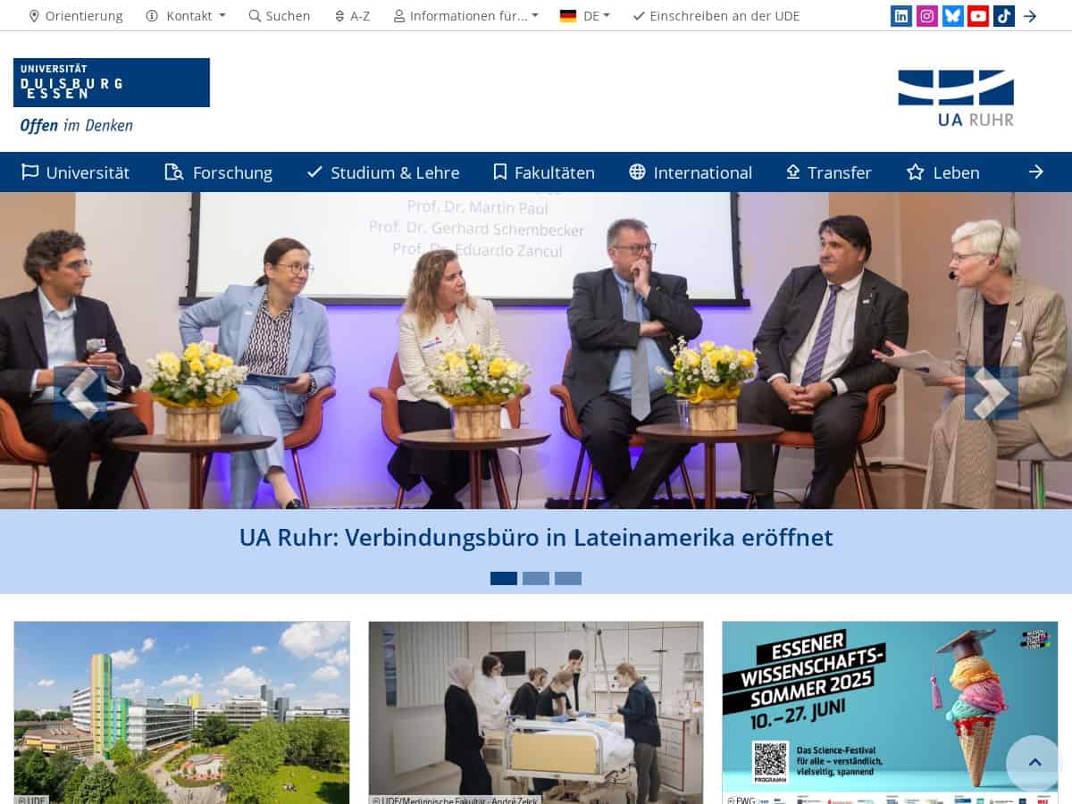 Universidade Duisburg-Essen (UDE)