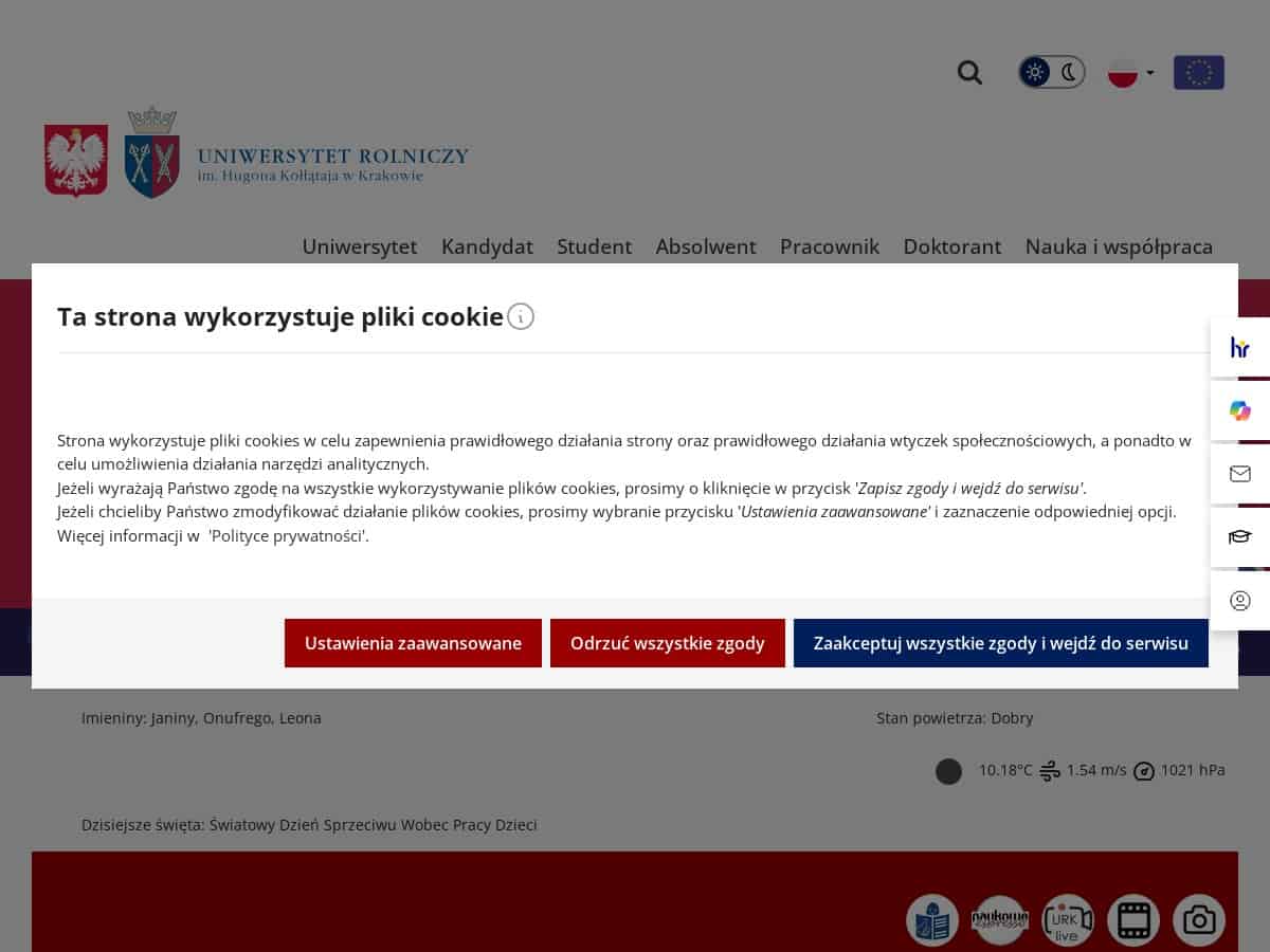 Landwirtschaftliche Universität Krakau (URK)