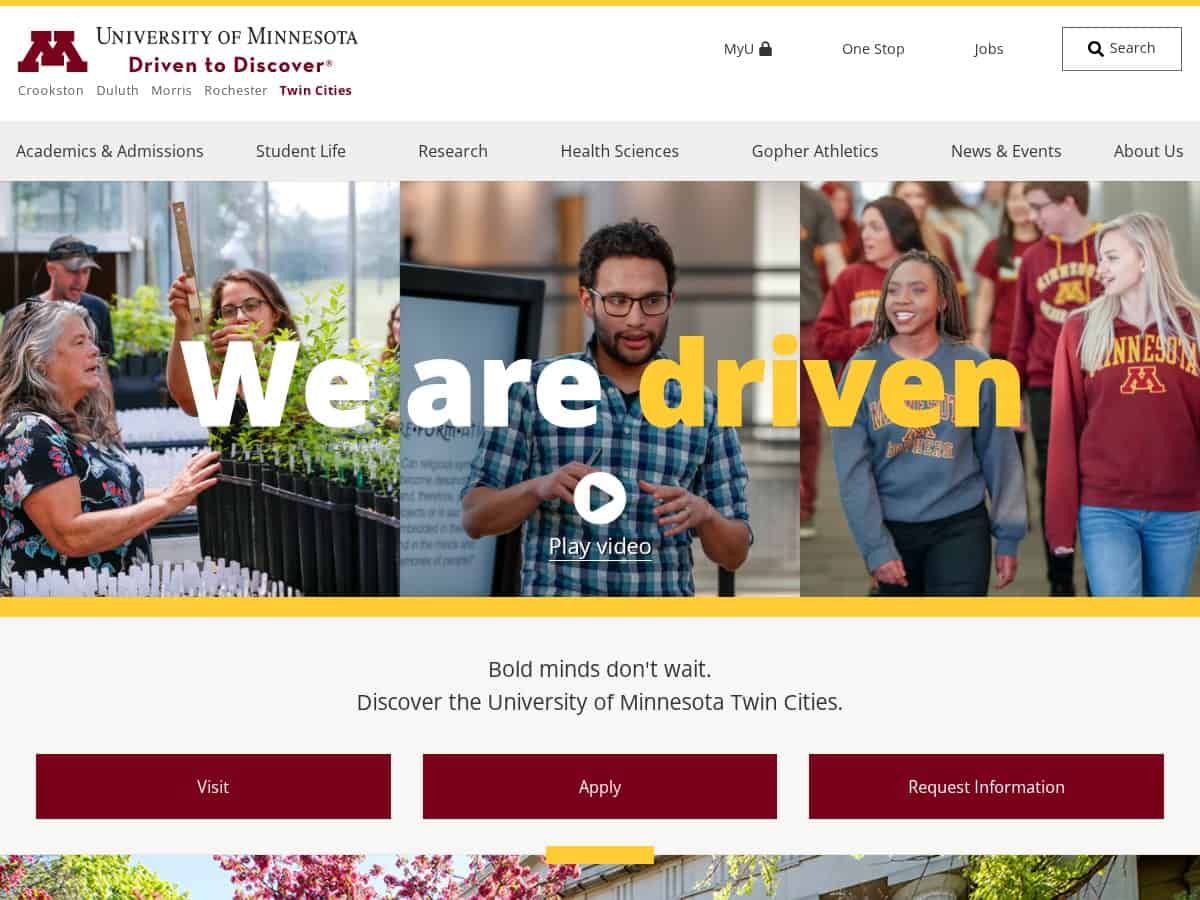 University of Minnesota Twin Cities (UMN)