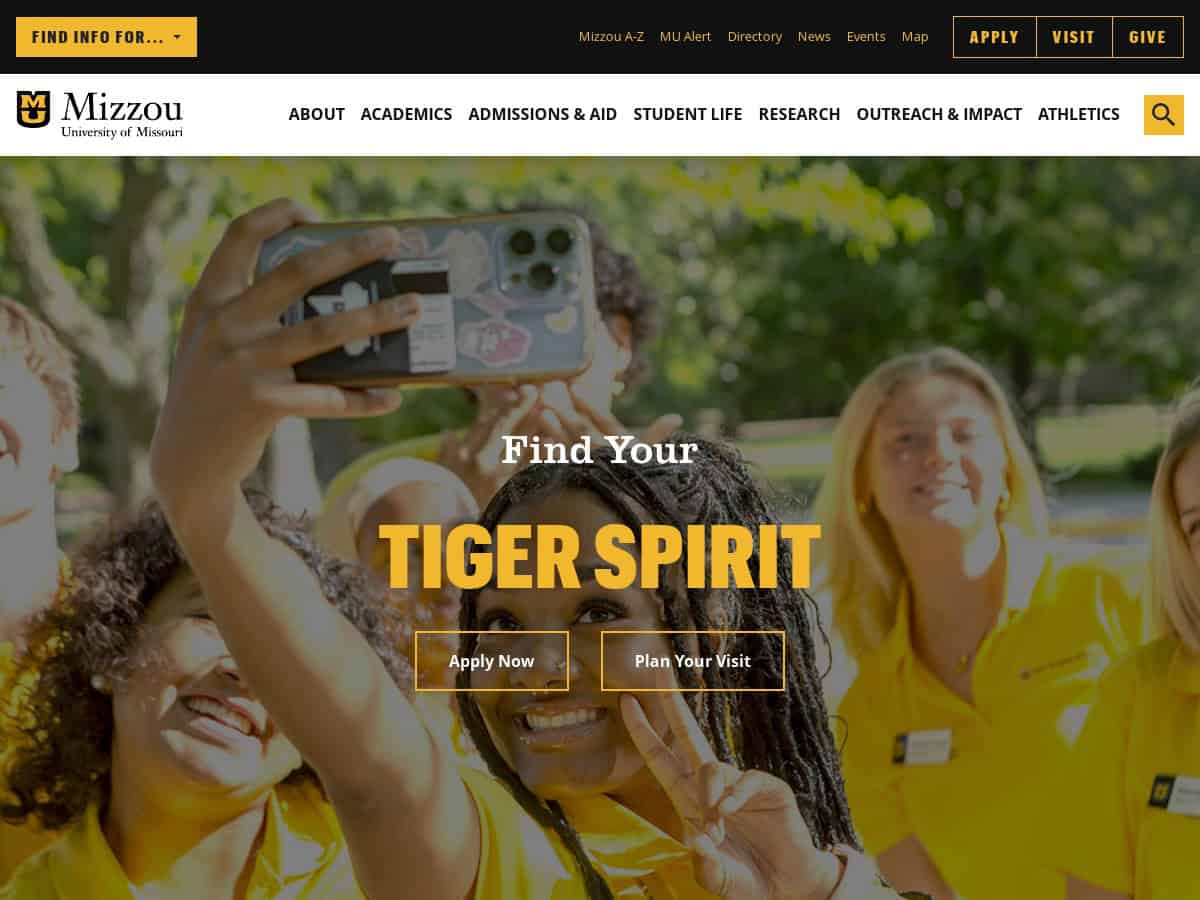 University of Missouri-Columbia (Mizzou)