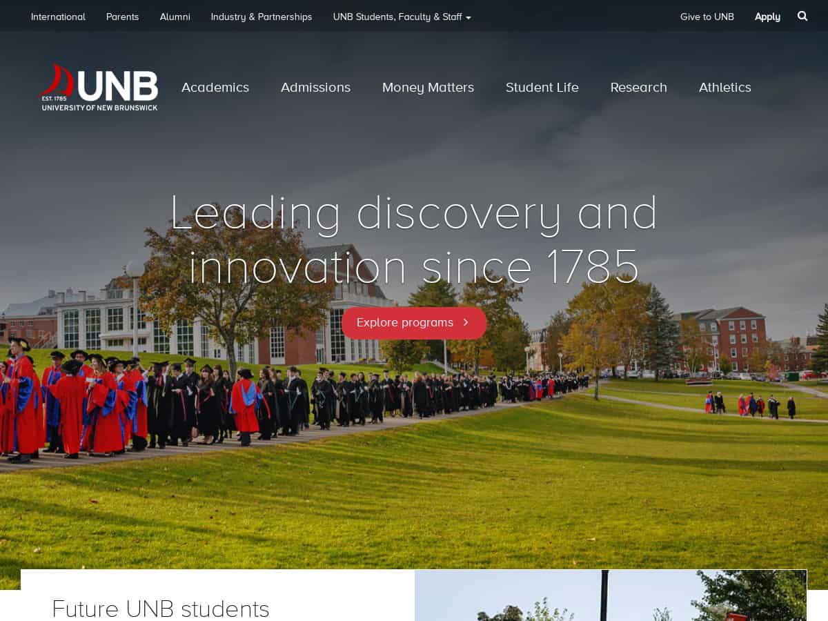 University of New Brunswick (UNB)