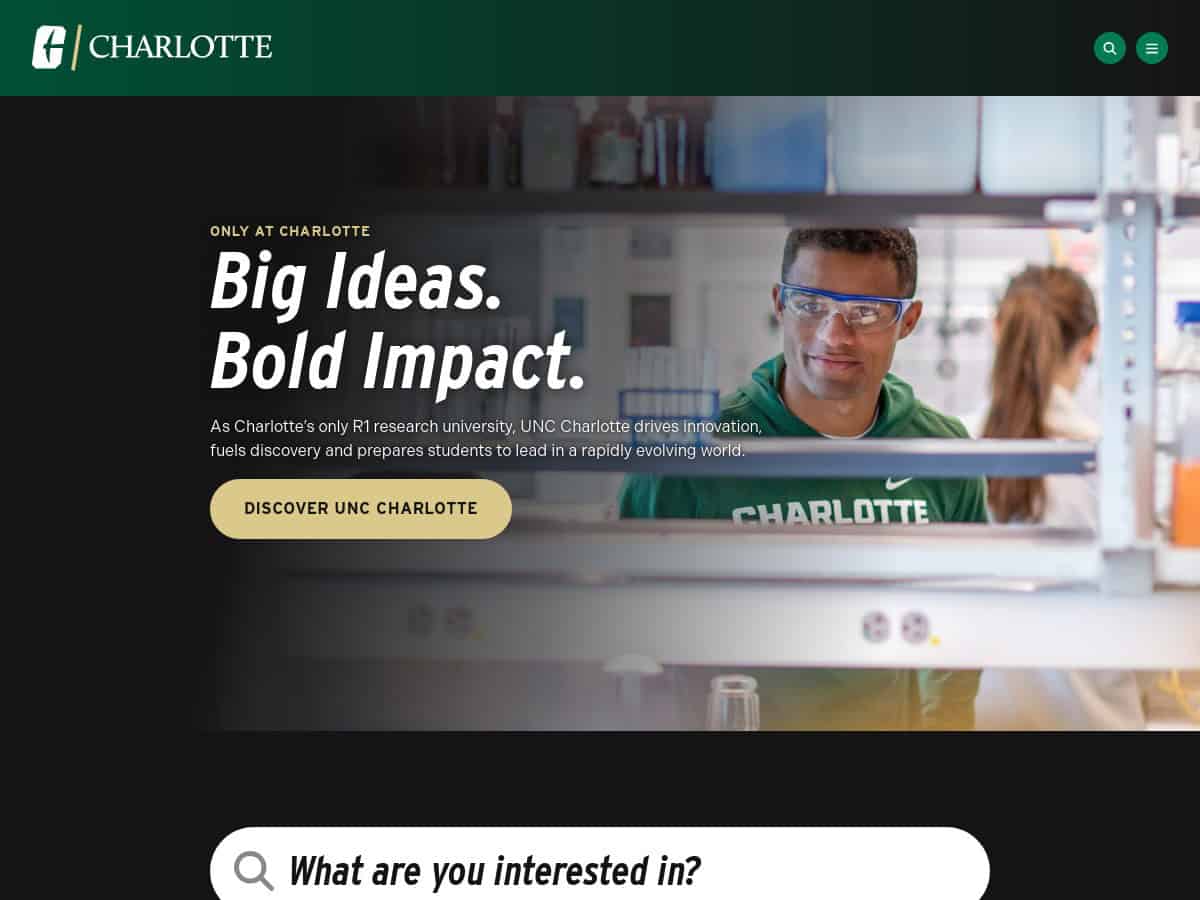 جامعة نورث كارولينا في شارلوت (UNC Charlotte)