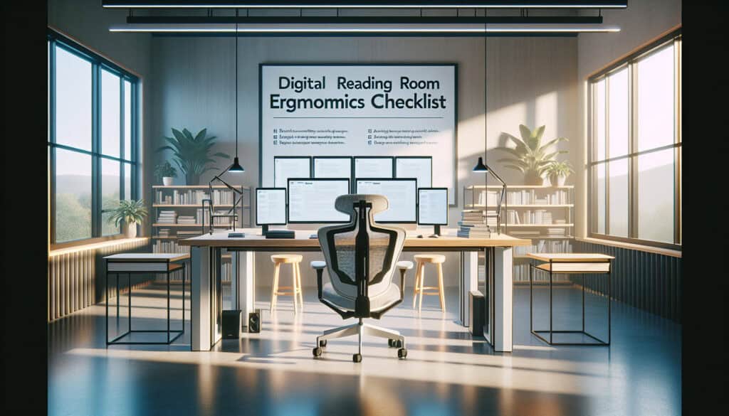 Cornell Digital Reading Room Ergonomics Checklist
