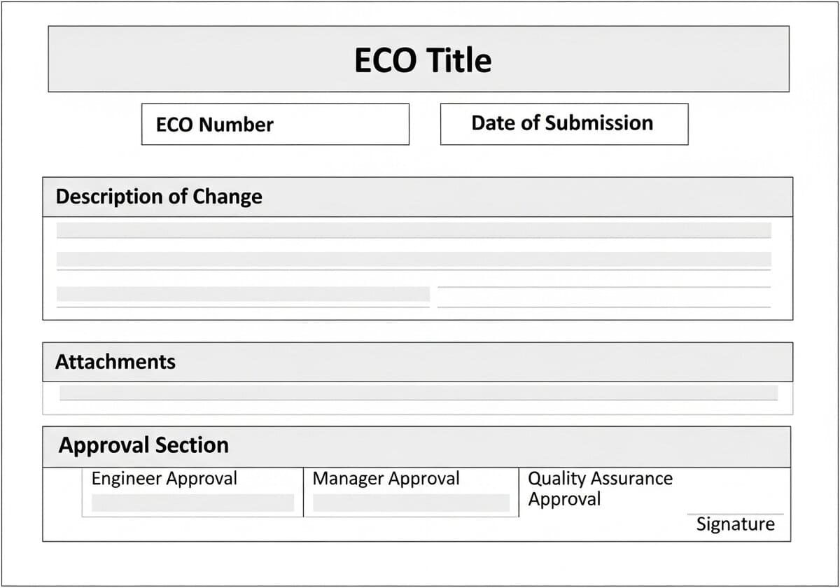Engineering change order Engineering change order