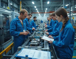 Factory pilot line Factory pilot line