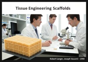 Biomaterial scaffold for tissue regeneration in medical sciences.
