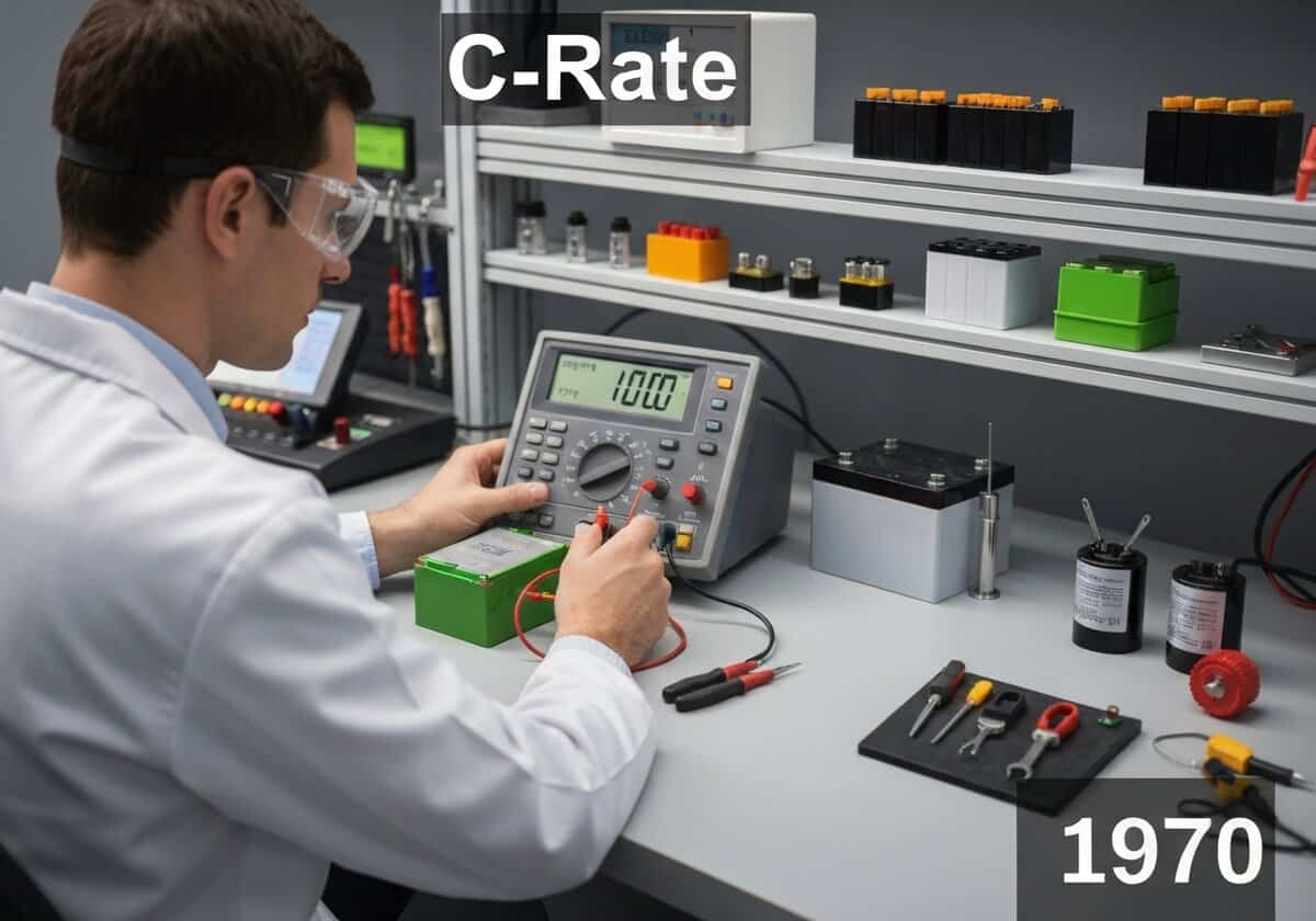 Avaliação do desempenho da bateria no laboratório de engenharia elétrica com foco na medição da taxa C.