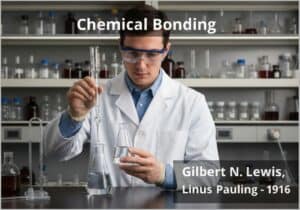 Laboratory scene illustrating chemical bonding in physical chemistry.