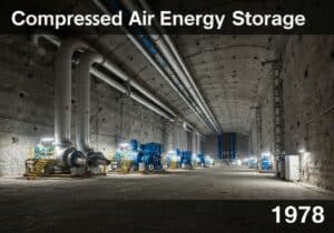 Underground salt cavern for Compressed Air Energy Storage in thermodynamics applications.