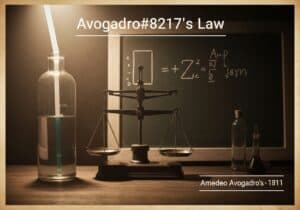 Laboratory setup demonstrating Avogadro's Law in physical chemistry with gas measurements.