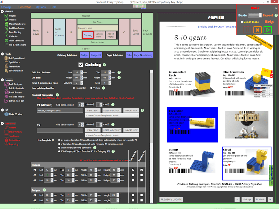 Catalog