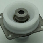 Actuator in plastic support sleave