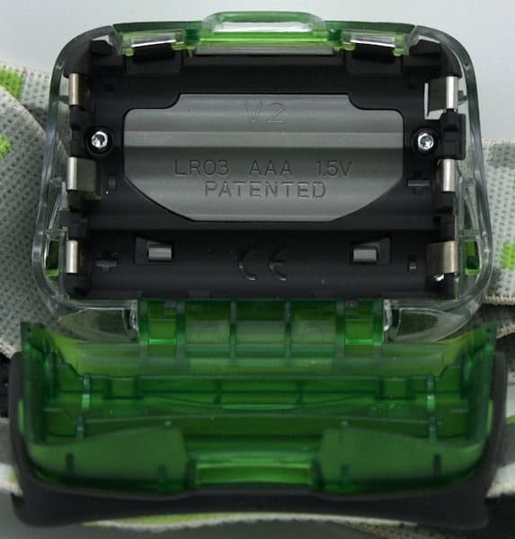 Batteries compartment