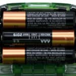 Batteries installées