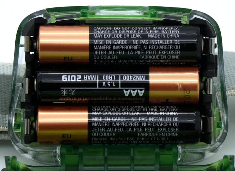 Batteries fitted