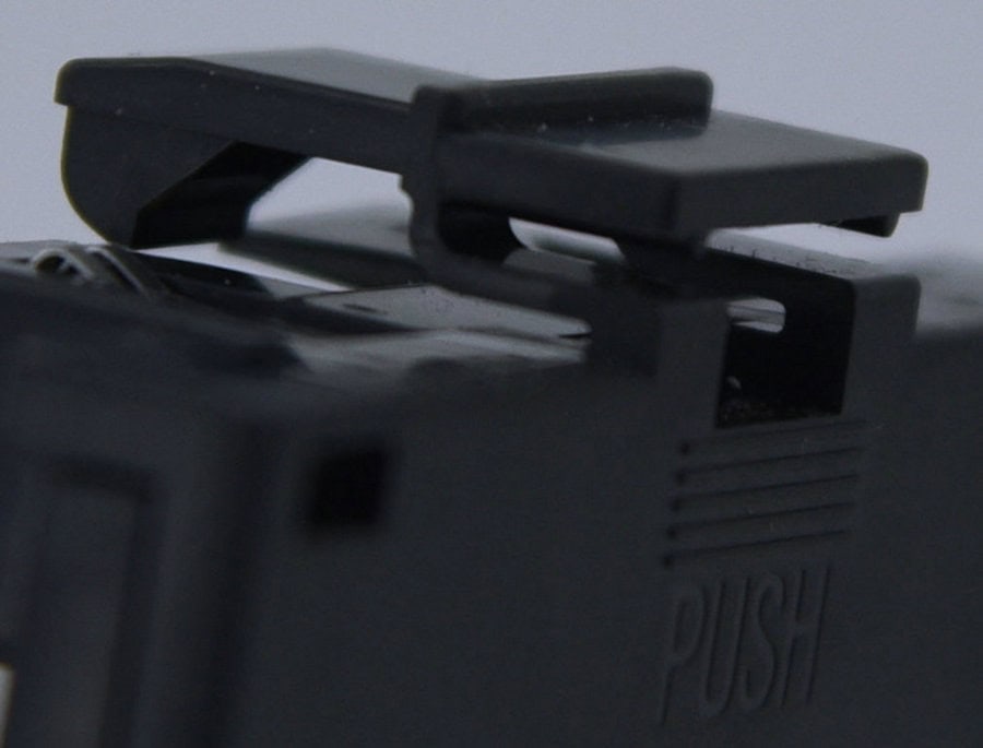 Clip front detail