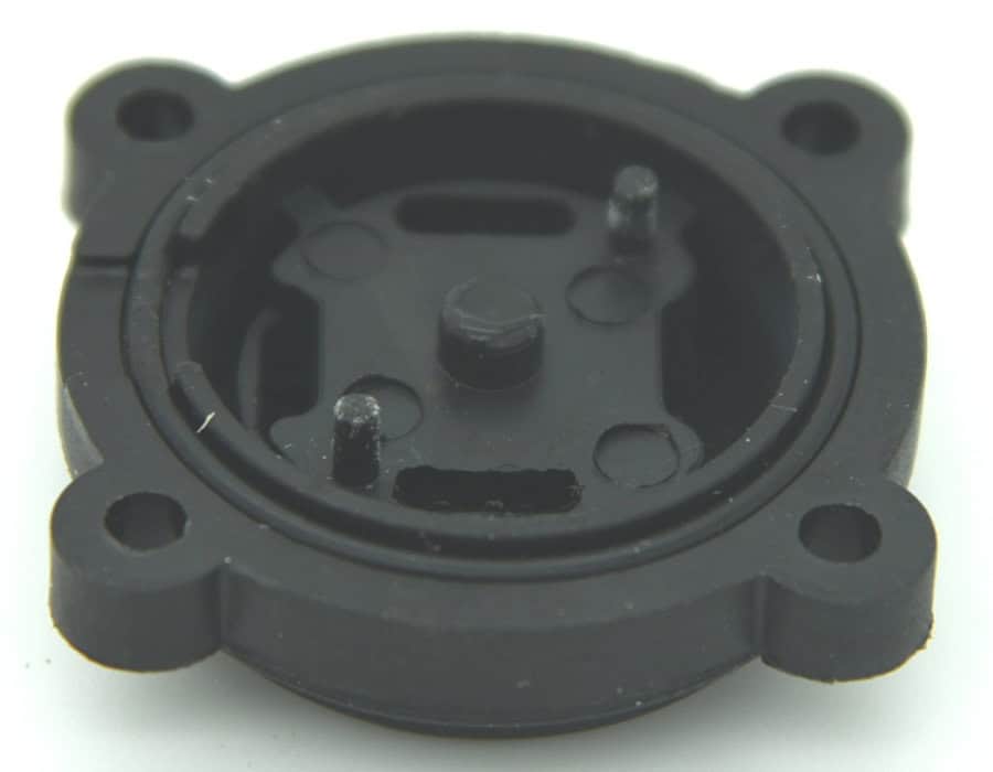 Cover and sealing and locating pins
