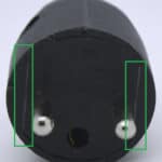 Electric socket hinge closed