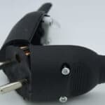 Electric socket hinge open