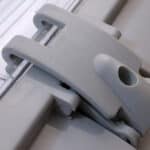 Latch closed