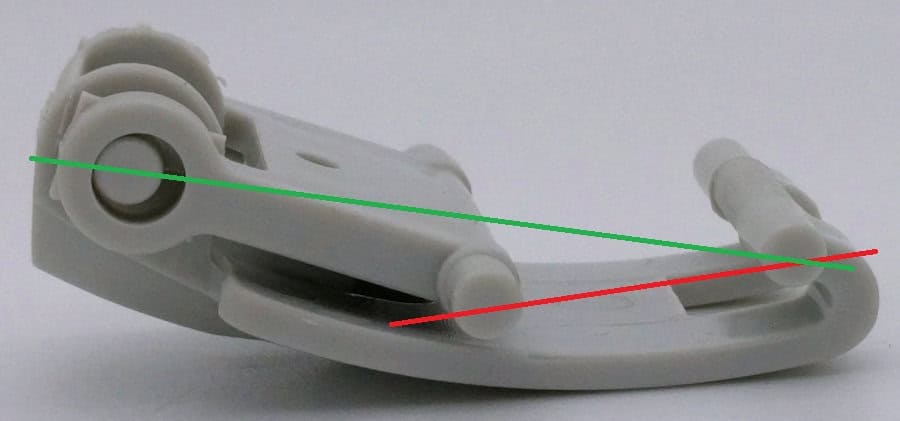 Plastics design tricks collection 22 Latch closed side detail