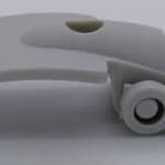 Latch open side detail