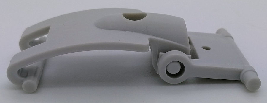 Plastics design tricks collection 18 Latch open side detail