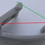 Latch opening side detail
