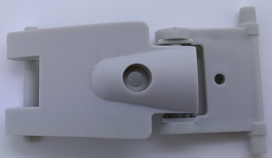 Plastics design tricks collection 14 Latch top view