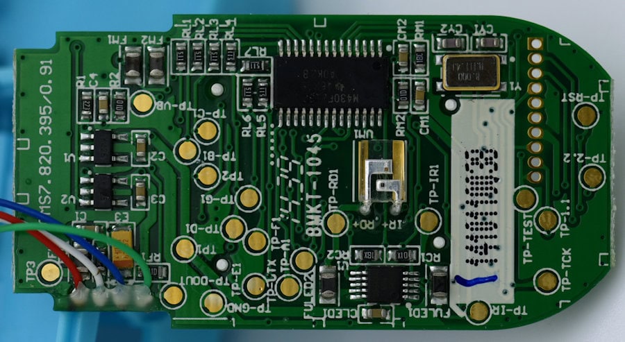 Low cost pulse oximeter %spo2 design review 5 Main pcb micro side